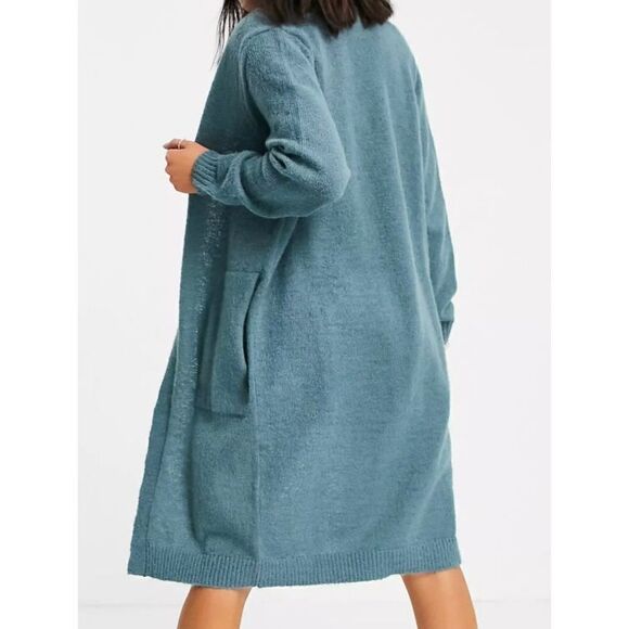 JDY Firez long sleeve longline knit cardigan size M - Picture 7 of 8